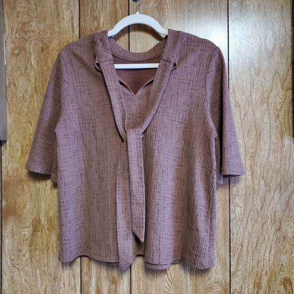 Current Air Vintage Look Secretary Blouse Size M - Picture 1 of 5